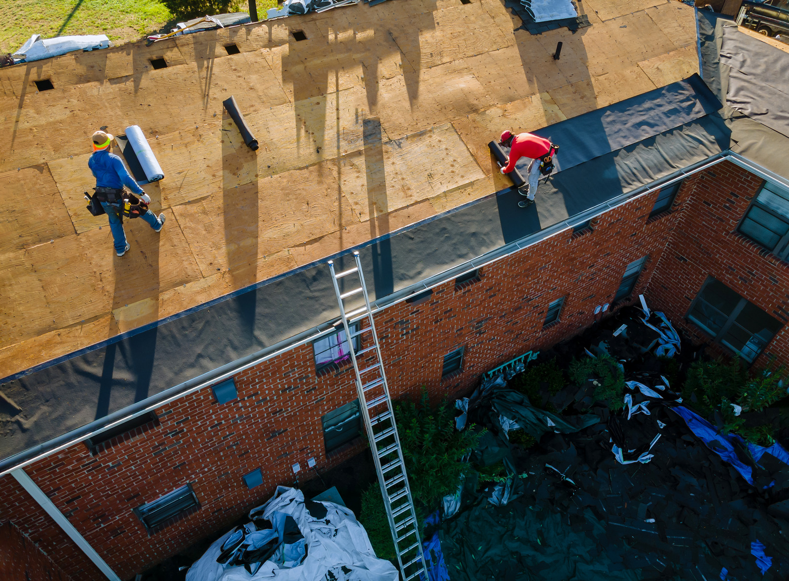 Torch-On Roof Installation Process