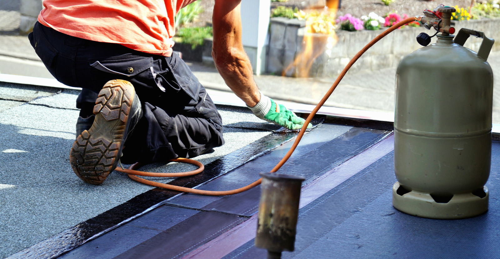 Waterproofing Benefits of Torch-On Roofing